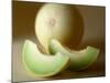 Honeydew Melon and Slices-Chris Rogers-Mounted Photographic Print