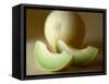 Honeydew Melon and Slices-Chris Rogers-Framed Stretched Canvas