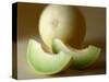 Honeydew Melon and Slices-Chris Rogers-Stretched Canvas