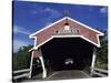 Honeymoon Bridge, Jackson, NH-null-Stretched Canvas