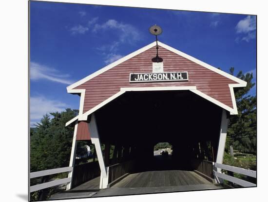 Honeymoon Bridge, Jackson, NH-null-Mounted Photographic Print