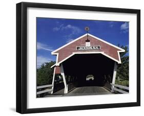 Honeymoon Bridge, Jackson, NH-null-Framed Photographic Print