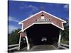 Honeymoon Bridge, Jackson, NH-null-Stretched Canvas