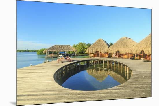 Honeymoon Couple, Saint Georges Caye Resort, Belize, Central Americ-Stuart Westmorland-Mounted Premium Photographic Print