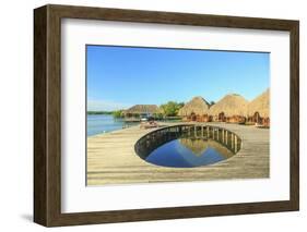 Honeymoon Couple, Saint Georges Caye Resort, Belize, Central Americ-Stuart Westmorland-Framed Photographic Print