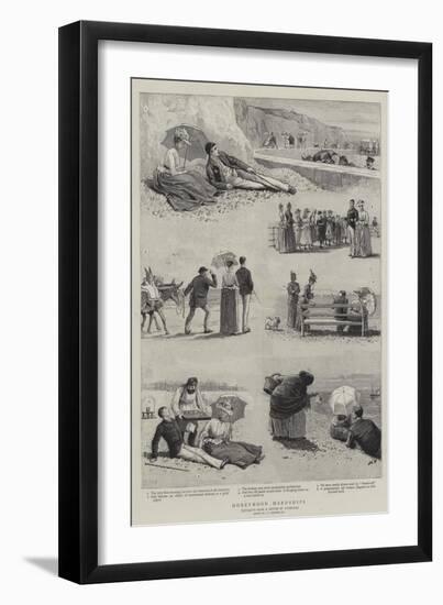 Honeymoon Hardships-John Charles Dollman-Framed Giclee Print