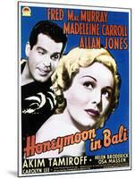 Honeymoon in Bali - Movie Poster Reproduction-null-Mounted Photo