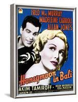 Honeymoon in Bali - Movie Poster Reproduction-null-Framed Photo