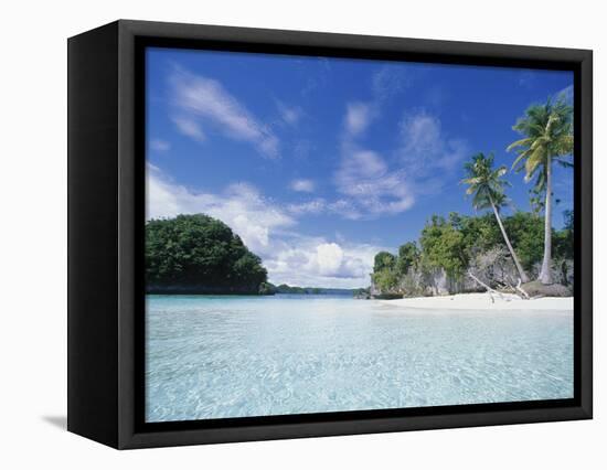 Honeymoon Island, Rock Island-Stuart Westmorland-Framed Stretched Canvas