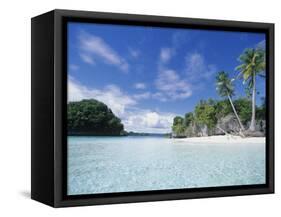 Honeymoon Island, Rock Island-Stuart Westmorland-Framed Stretched Canvas