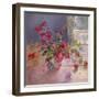 Honeysuckle and Berries, 1993-Timothy Easton-Framed Giclee Print