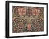 Honeysuckle Furnishing Fabric, Printed Linen, England, 1876-William Morris-Framed Giclee Print