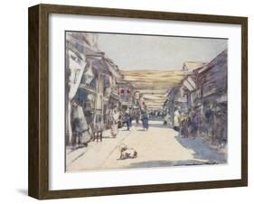 Honeysuckle Street-Mortimer Ludington Menpes-Framed Giclee Print