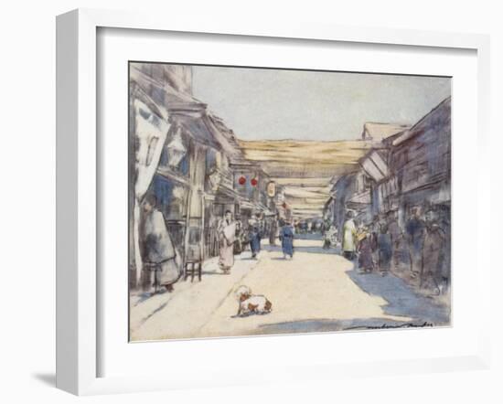 Honeysuckle Street-Mortimer Ludington Menpes-Framed Giclee Print