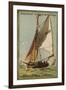 Honfleur Fishing Boat-null-Framed Giclee Print