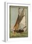 Honfleur Fishing Boat-null-Framed Giclee Print