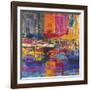 Honfleur Harbour, 2011-Peter Graham-Framed Giclee Print