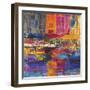 Honfleur Harbour, 2011-Peter Graham-Framed Giclee Print