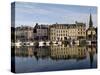 Honfleur Harbour, Calvados Region, Normandy, France, Europe-De Mann Jean-Pierre-Stretched Canvas