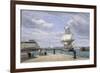 Honfleur, Le Port, c.1858-62-Eug?ne Boudin-Framed Giclee Print