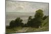 Honfleur ou l'Embouchure de la Seine-Gustave Courbet-Mounted Giclee Print