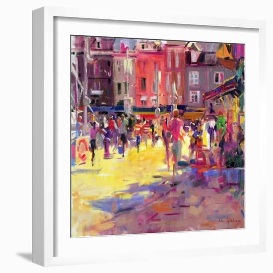 Honfleur Promenade-Peter Graham-Framed Giclee Print