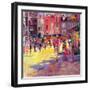 Honfleur Promenade-Peter Graham-Framed Premium Giclee Print