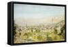 Honfleur, Vue de la Cote de Grace-Jean-Francois Raffaelli-Framed Stretched Canvas