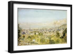 Honfleur, Vue de la Cote de Grace-Jean-Francois Raffaelli-Framed Giclee Print