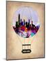 Hong Kong Air Balloon-NaxArt-Mounted Art Print