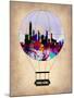 Hong Kong Air Balloon-NaxArt-Mounted Art Print