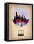 Hong Kong Air Balloon-NaxArt-Framed Stretched Canvas