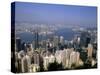 Hong Kong and Kowloon Taken from Victoria Peak, China-Bill Bachmann-Stretched Canvas