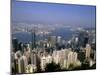 Hong Kong and Kowloon Taken from Victoria Peak, China-Bill Bachmann-Mounted Premium Photographic Print