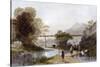 Hong Kong Aqueduct-Thomas Allom-Stretched Canvas