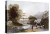 Hong Kong Aqueduct-Thomas Allom-Stretched Canvas