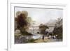 Hong Kong Aqueduct-Thomas Allom-Framed Art Print