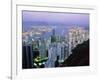 Hong Kong At Dawn-Damien Lovegrove-Framed Photographic Print