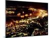 Hong Kong at Night-null-Mounted Premium Photographic Print