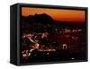 Hong Kong at Night-null-Framed Stretched Canvas