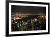 Hong Kong at Night-Macduff Everton-Framed Photographic Print