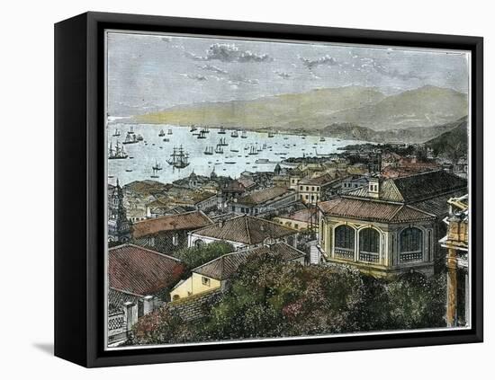 Hong Kong, C1880-null-Framed Stretched Canvas