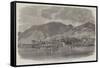 Hong-Kong, Central Portion of the Town of Victoria-Richard Principal Leitch-Framed Stretched Canvas