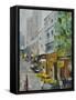 Hong Kong Central-Solveiga-Framed Stretched Canvas