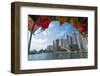 Hong Kong, China. Aberdeen from Boat in Water of Reclaimed Land with Skyscraper Condos-Bill Bachmann-Framed Photographic Print