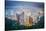 Hong Kong, China City Skyline from Victoria Peak-Sean Pavone-Stretched Canvas