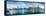 Hong Kong, China Skyline Panorama from across Victoria Harbor-Sean Pavone-Framed Stretched Canvas