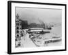 Hong Kong, China Waterfront Photograph - Hong Kong, China-Lantern Press-Framed Art Print