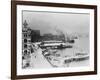 Hong Kong, China Waterfront Photograph - Hong Kong, China-Lantern Press-Framed Art Print