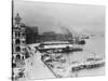 Hong Kong, China Waterfront Photograph - Hong Kong, China-Lantern Press-Stretched Canvas